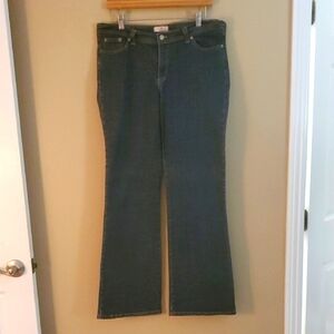 Reflex Dark Blue Flare Or Boot Leg Women's Jeans